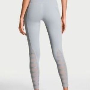 EUC Victoria's Secret Sport Cross Mesh Knockout Leggings Yoga Tights Size XS